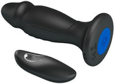Mr Play Sleek & Powerful Vibrating Remote Control Anal Plug Black Butt Plugs